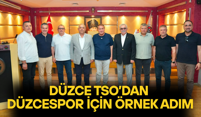 BAŞKAN BIYIK: "DÜZCESPOR’A DESTEK HEPİMİZİN SORUMLULUĞU"
