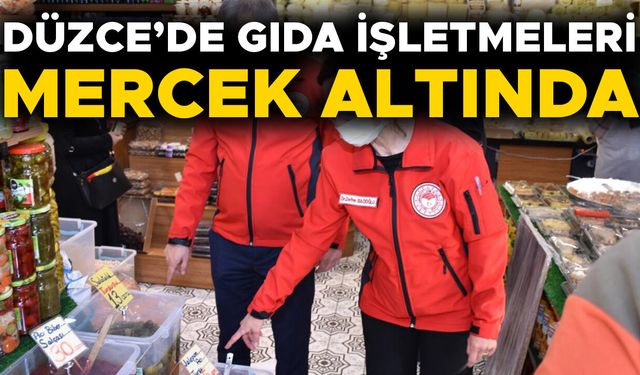 DENETİMLER HIZ KESMEDEN DEVAM EDİYOR
