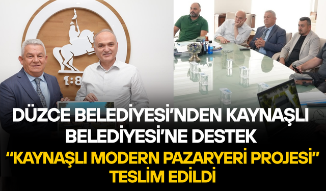 KAYNAŞLI BELEDİYE BAŞKANI EFDAL ALTUNDAL’DAN BAŞKAN ÖZLÜ’YE TEŞEKKÜR