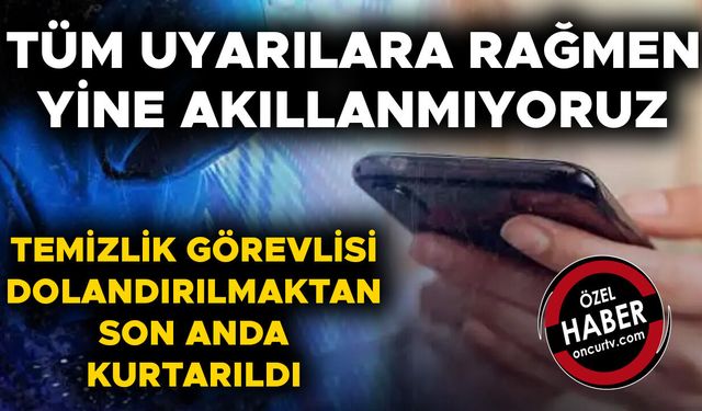 DÜZCE POLİSİ KADININ PARA YATIRMASINI ENGELLEDİ