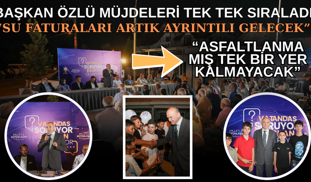 “DOĞALGAZI OLMAYAN MAHALLELERİMİZE DOĞALGAZI GETİRİYORUZ”