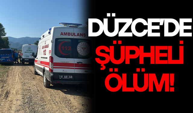 BİR KİŞİ ARAÇ İÇERİSİNDE ÖLÜ BULUNDU