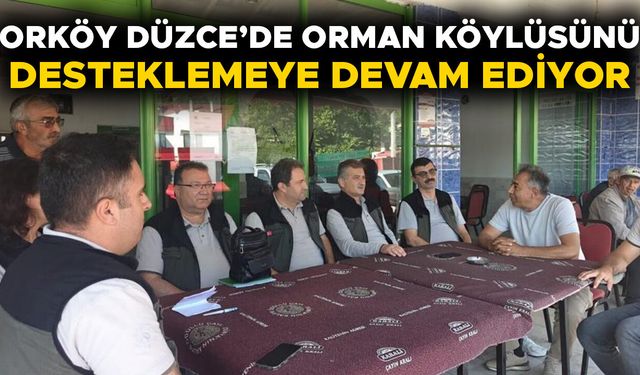 DAİRE BAŞKANI BİLGE DÜZCE’YE GELEREK YATIRIMLARI YERİNDE İNCELEDİ