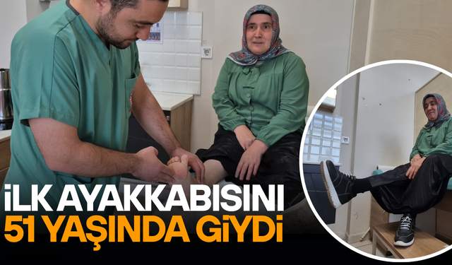 DİZ ŞİKAYETİYLE GİTTİ, 51 YILLIK RAHATSIZLIĞINDAN KURTULDU