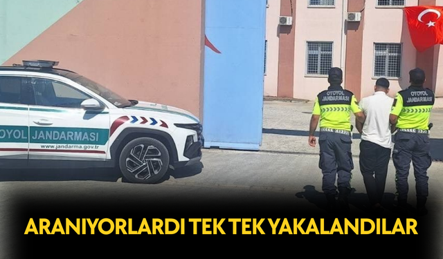 DÜZCE'DE ARANAN 48 KİŞİ YAKALANDI 16'SI TUTUKLANDI