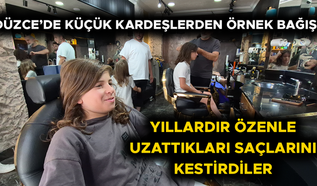 LÖSEMİLİ ÇOCUKLAR İÇİN “SAÇIM SAÇIN OLSUN” KAMPANYASINA DESTEK VERDİLER