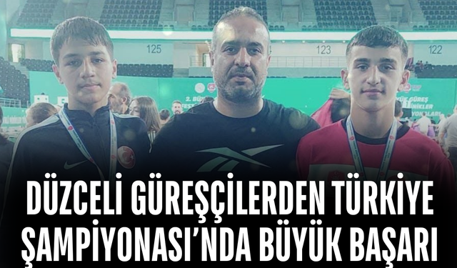 TÜRKİYE İKİNCİSİ OLARAK GÜMÜŞ MADALYA KAZANDILAR