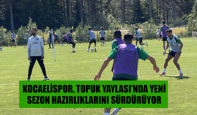 YEŞİL – SİYAHLILAR HAZIRLIK MAÇLARI DA OYNAYACAK