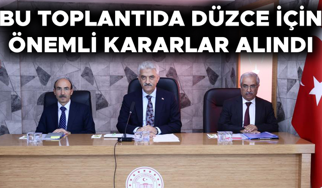 YATIRIM VE HİZMETLER ETKİN ŞEKİLDE SÜRDÜRÜLECEK