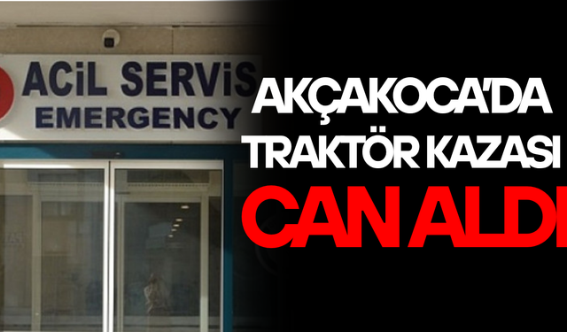 KAZADA 1 KİŞİ HAYATINI KAYBETTİ 1 KİŞİ YARALANDI