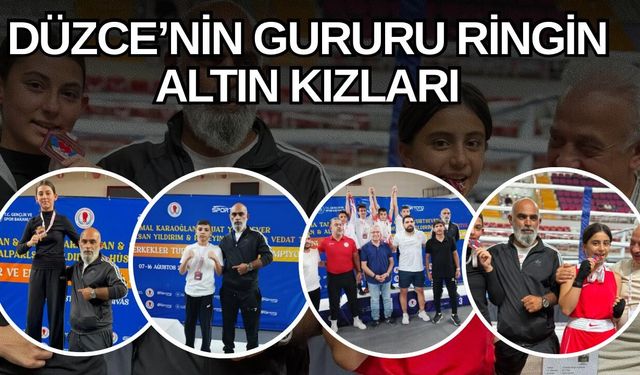 DÜZCELİ SPORCULARIN BAŞARILARI GURURLANDIRDI