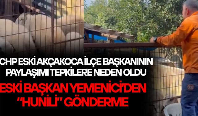 “KAVANOZ” AKÇAKOCA GÜNDEMİNİ BELİRLEDİ