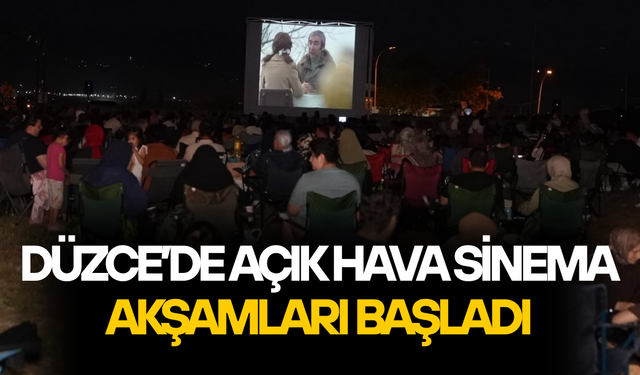 YÜZLERCE SİNEMASEVER YEŞİL VADİ’DE BULUŞTU