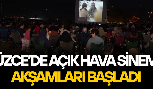 YÜZLERCE SİNEMASEVER YEŞİL VADİ’DE BULUŞTU