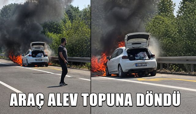 OTOMOBİL KULLANILAMAZ HALE GELDİ