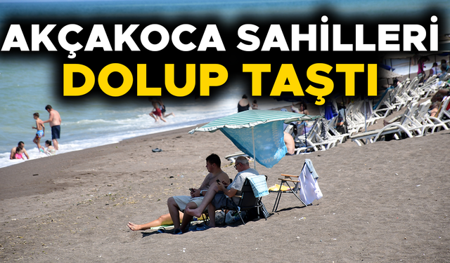 SICAK HAVADAN BUNALANLAR DENİZE GİREREK SERİNLEDİ