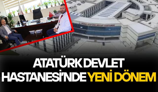 İL SAĞLIK MÜDÜRÜ YILMAZ’DAN, BAŞHEKİM ÖZDEMİR’E ZİYARET