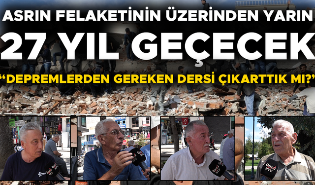VATANDAŞ: “DÜZCE PEK DEPREME HAZIRLIKLI DEĞİL”