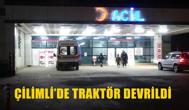 TRAKTÖR RÖMORKUNDAKİ 4 KİŞİ YARALANDI