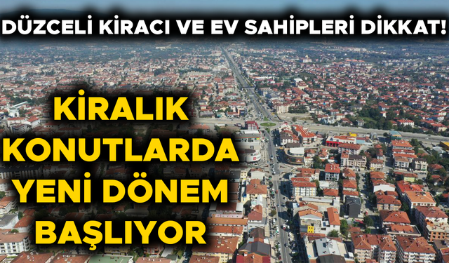 ARTIK HEM KİRACI HEM DE EV SAHİBİ İÇİN ZORUNLU OLACAK