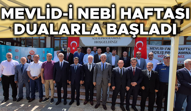 "PEYGAMBER EFENDİMİZİN GÜZEL AHLAKI İNSANLIĞI KURTARACAK"