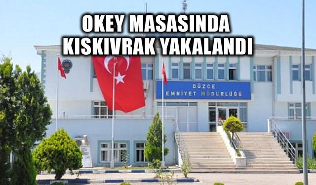 ESKİŞEHİR'DEN KAÇTI, DÜZCE POLİSİNDEN KAÇAMADI