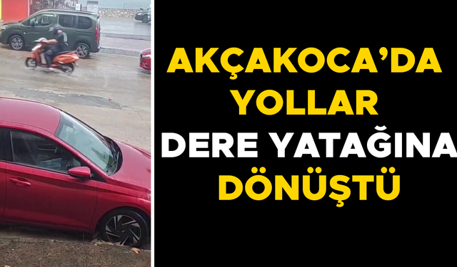 METEOROLOJİ DÜZCE HALKINI UYARDI
