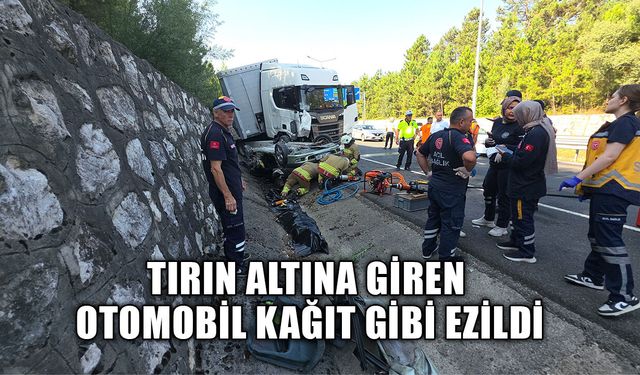 KAZADA 1 KİŞİ ÖLDÜ