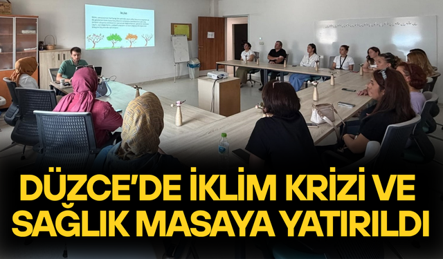 ÇEVRESEL RİSKLERE DİKKAT ÇEKİLDİ