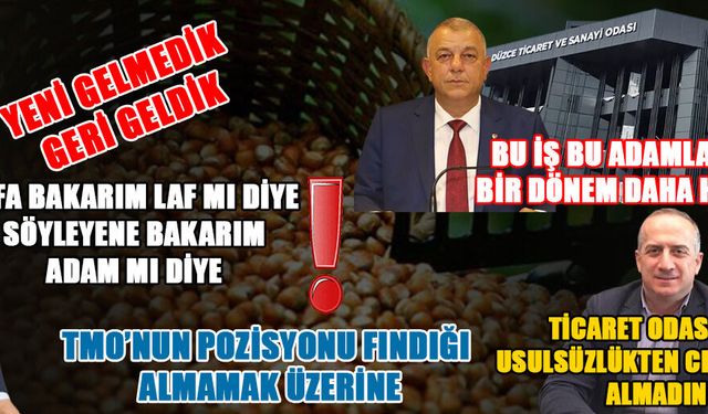 “SABREDİN” DİYORLAR: FINDIKÇIYI EVLİYA MI YAPACAKSINIZ?