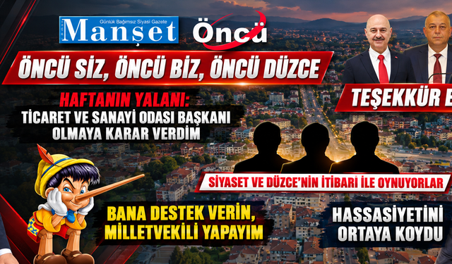DÜZCE’DE 3 BÜROKRAT BAHARI GÖREMEYECEK!