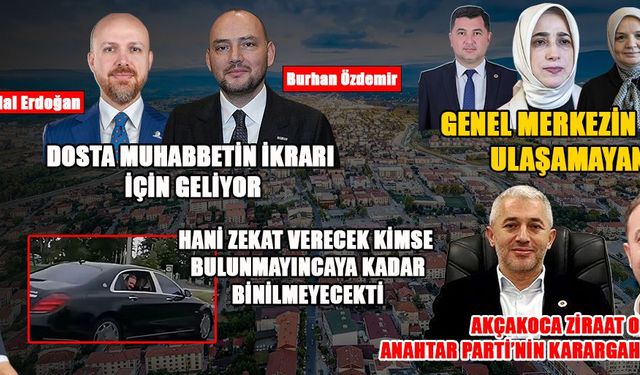 ERDOĞAN’IN DÜZCE’YE GELİŞİNİ KAZANCA ÇEVİRELİM
