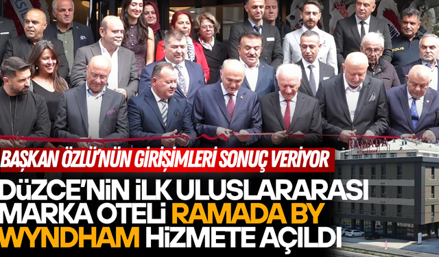ÖZLÜ: TURİZM YATIRIMLARININ ARTMASINA BÜYÜK ÖNEM VERİYORUZ