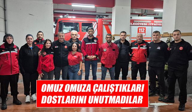 DAKE’DEN İTFAİYEYE AKŞAM SÜRPRİZİ