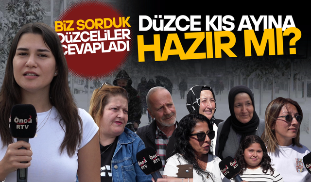 ÖNCÜ TV SORDU, DÜZCELİLER CEVAPLADI