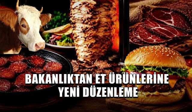 DÖNERİN ETİKETİNDE NE OLDUĞU AÇIKÇA YAZACAK