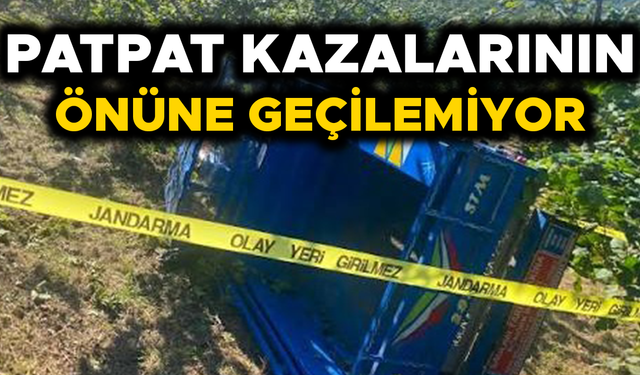 DÜZCE’DE YİNE FACİANIN EŞİĞİNDEN DÖNÜLDÜ