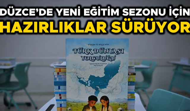 KİTAPLAR ÖĞRENCİ SIRALARINA BIRAKILIYOR
