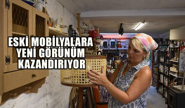 HOBİSİNİ EL SANATLARIYLA BİRLEŞTİRİP KAZANÇ KAPISI OLUŞTURDU