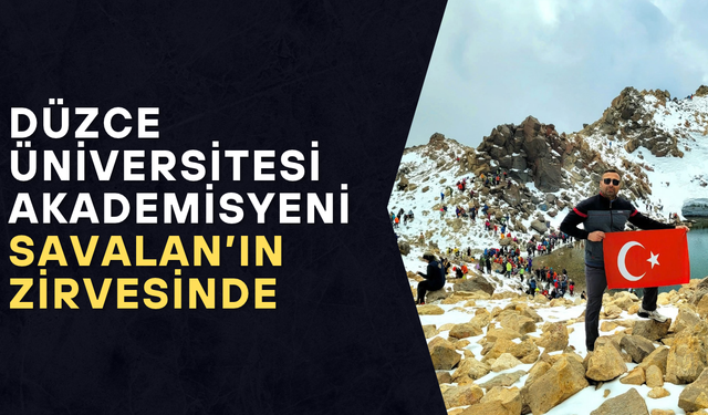 DOÇ. DR. SACİT’TEN BÜYÜK TIRMANIŞ BAŞARISI