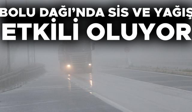 GÖRÜŞ MESAFESİ 35 METREYE DÜŞTÜ