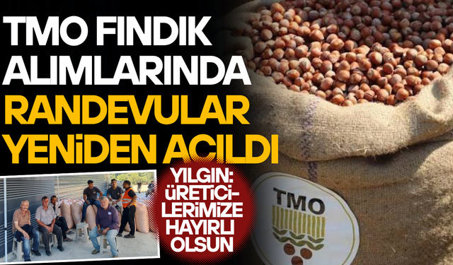 TMO İÇİN RANDEVU SIRALARI YENİDEN BAŞLADI