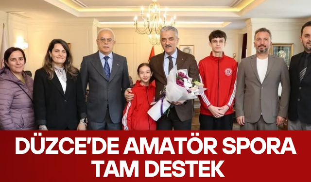 VALİ MAKAS: SPORCULARIMIZIN YANINDA OLMAYA DEVAM EDECEĞİZ