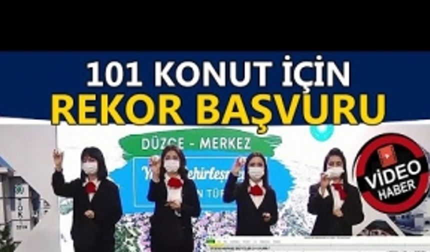 101 KONUT İÇİN REKOR BAŞVURU: BEYCİLER TOKİ’DE KURA HEYECANI SONA ERDİ