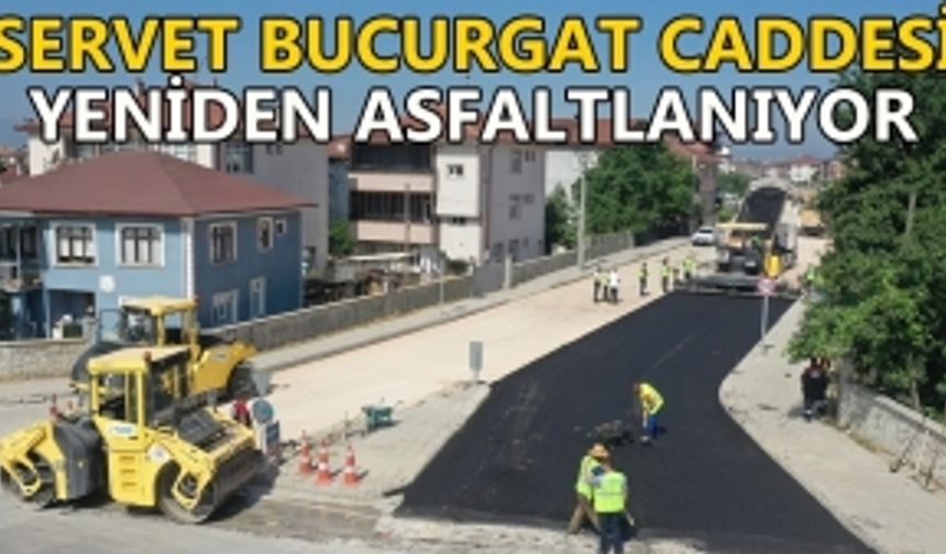 KISA SÜREDE ASFALT SERİMİ BAŞLADI