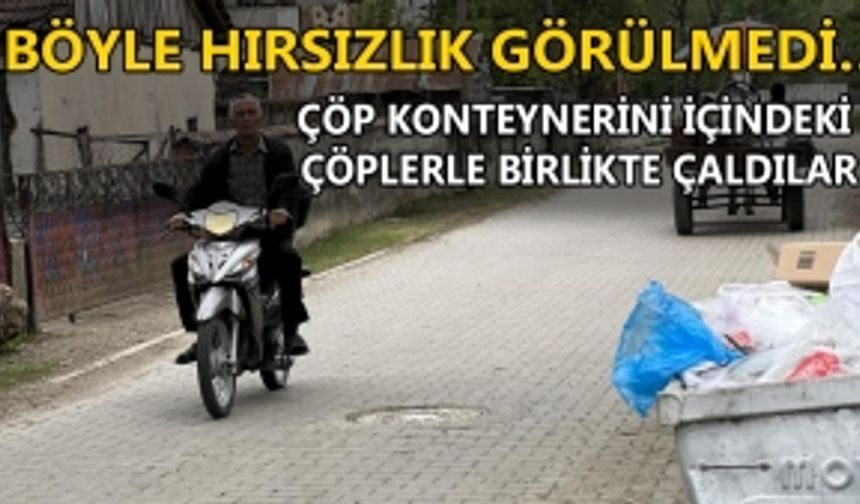 JANDARMA HIRSIZLARIN PEŞİNE DÜŞTÜ…