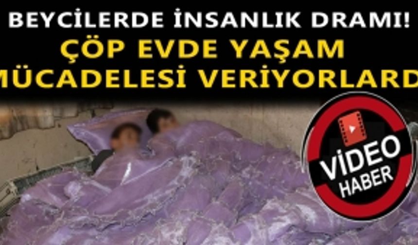 BEYCİLERDE İNSANLIK DRAMI: KÜÇÜK ÇOCUKLARI GÖRENLERİN YÜREKLERİ BURKULDU