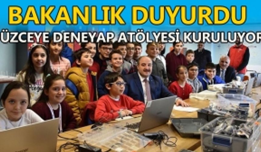 “DÜZCENİN PARLAK ZİHİNLERİ TEKNOLOJİYE YÖN VERECEK”