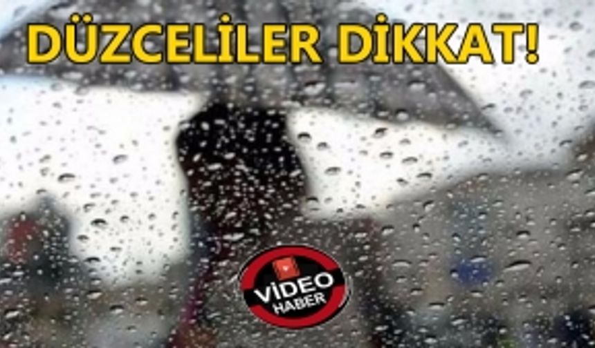 METEOROLOJİ’DEN SAĞANAK YAĞIŞ UYARISI