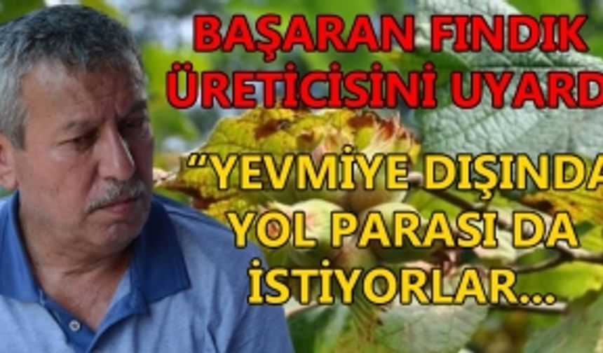 “DIŞARIDAN GELEN İŞÇİLERE EK YOL PARASI VERMEYİN!”